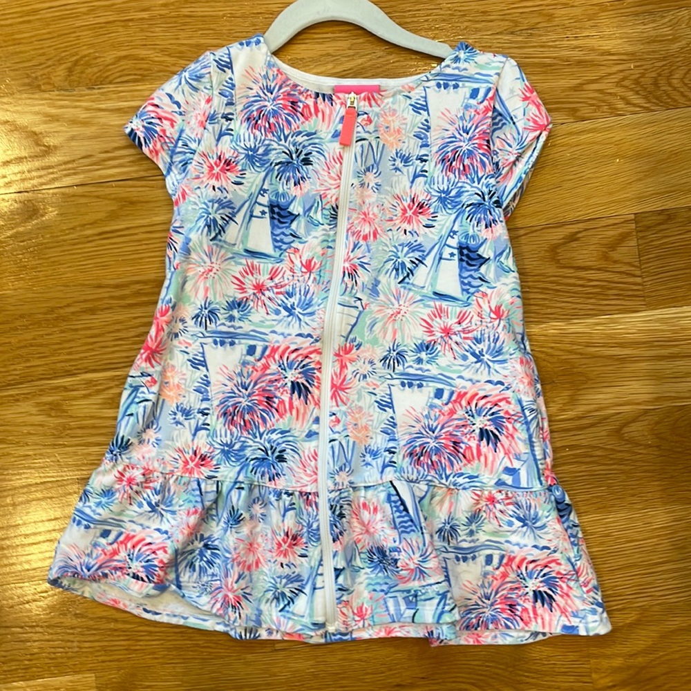 Mint! Lilly Pulitzer Sea to Shining Sea Cover Up